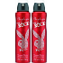 Playboy Play It Rock deodorant spray for women 2 x 150 ml, cosmetic set