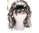 Metallic wig alu short silver