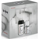 Str8 Unlimited perfumed deodorant glass for men 85 ml + deodorant spray 150 ml, cosmetic set