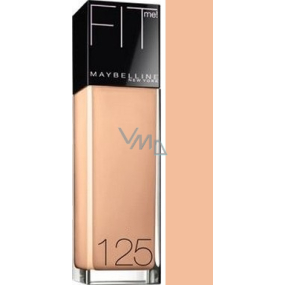 Maybelline Fit Me! Liquid Foundantion SPF18 Makeup 125 Nude Beige 30 ml