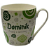Nekupto Twister mug named Dominik green 0.4 liters