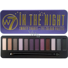 W7 In The Night Eye Color Palette palette of 12 eye shadows