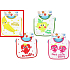 First Steps Bib two-layer cotton Fruit Banana + Peva 1 piece