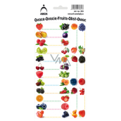 Arch Stickers for Canning Fruit 18 Labels