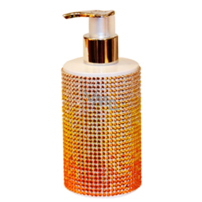 Vivian Gray Diamond Sundown Yellow luxury liquid soap with a 250 ml dispenser
