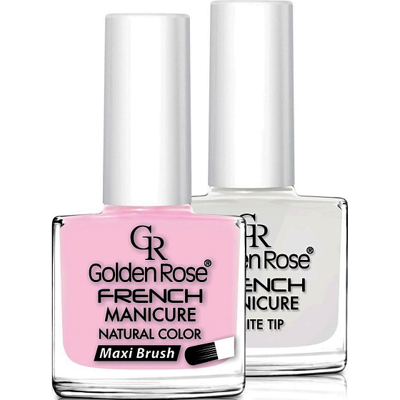 Golden Rose French Manicure Set Nail Polish French Manicure 05 2 x 10.7 ml