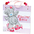 Me to You Plaque with Dedication For a Wonderful Sister 11 x 11 x 0.5 cm