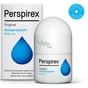 Perspirex Original odorless ball antiperspirant roll-on unisex 3-5 days effect 20 ml