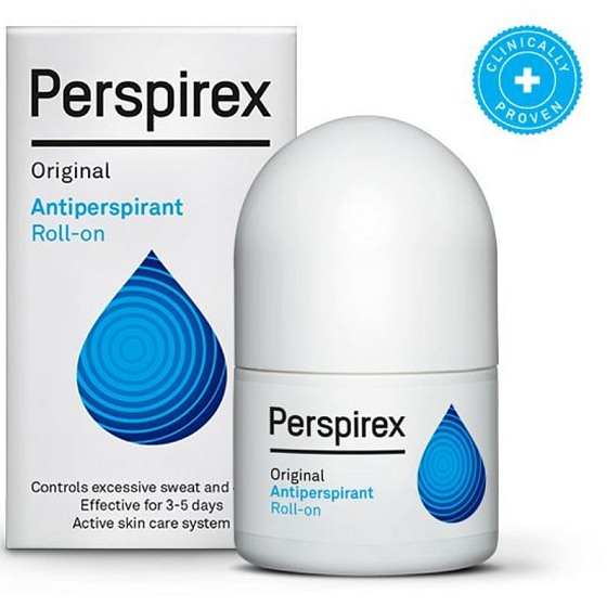 Perspirex Original odorless ball antiperspirant roll-on unisex 3-5 days effect 20 ml