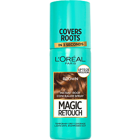 Loreal Magic Magic Retouch Hair Corrector Gray & Growth 03 Brown 75 ml