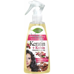 Bione Cosmetics Keratin & Caffeine Leave-In Conditioner for All Hair Types Spray 260 ml