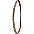 Ivybands Non-slip hairband brown with glitters, unisex, 1 cm