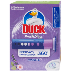 Duck Fresh Discs Lavender WC gel for hygienic cleanliness and freshness of your toilet 36 ml