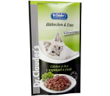 Dr. Clauders Chicken and duck in sauce complete food with pieces of meat for cats pocket 100 g