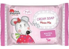 Pink Elephant Mia Mia cream soap for children 90 g