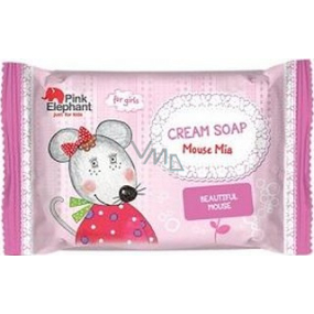 Pink Elephant Mia Mia cream soap for children 90 g