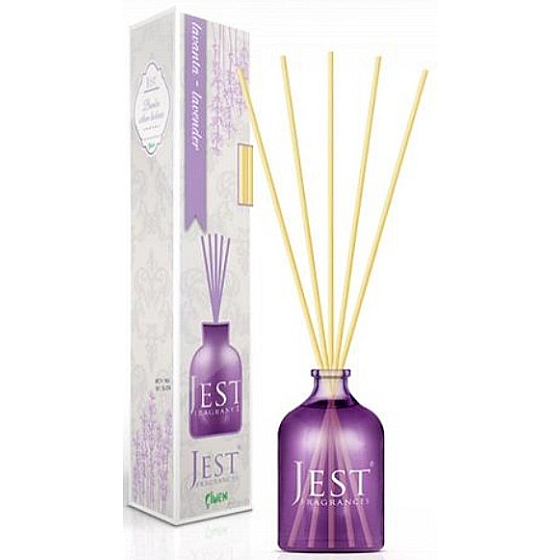 Cimen Jest Lavender Aroma Diffuser with Natural Rattan Sticks for Gradual Fragrance Release 100 ml