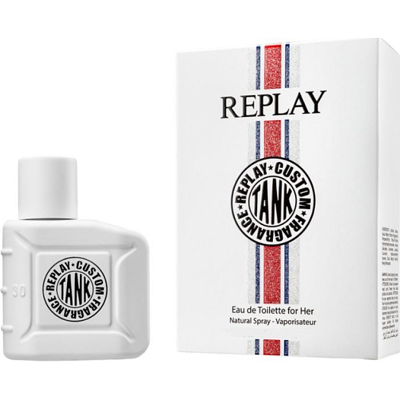 Replay Tank Custom for Her Eau de Toilette 30 ml