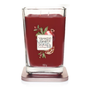 Yankee Candle Holiday Pomegranate - Pomegranate Soy Scented Candle Elevation Large Glass 2 Wicks 553 g