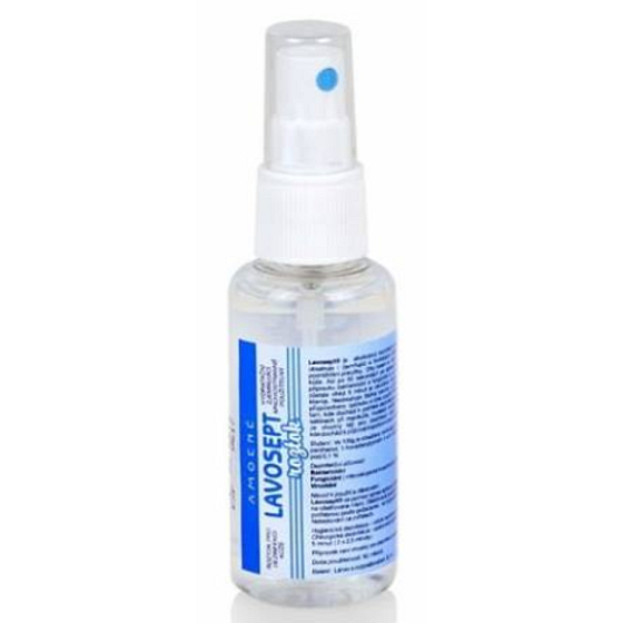 Lavosept Trnka skin disinfectant solution for professional use with more than 75% alcohol 50 ml spray