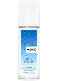 Mexx Fresh Splash for Him perfumed deodorant glass for men 75 ml
