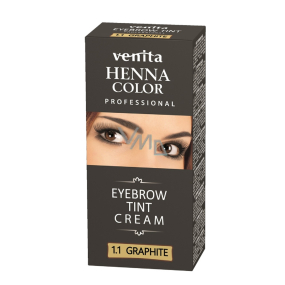 Venita Henna Profesional cream eyebrow color Graphite 15 ml