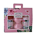 Salsa Collection White Rose and Musk shower gel 140 ml + body lotion 110 ml + bath salt 2 x 60 g, 3 piece gift set
