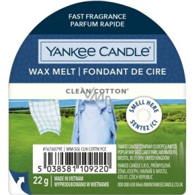 Yankee Candle Clean Cotton - Pure cotton fragrant wax for aroma lamps 22 g