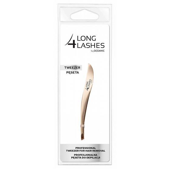 Oceanic Long4Lashes oblique tweezers