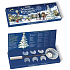 Betlemia Traditional Christmas lead casting 6 pieces lead coins + melting ladle, lead casting set