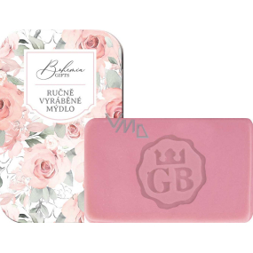 Bohemia Gifts Roses handmade toilet soap with glycerin in a tin box 80 g