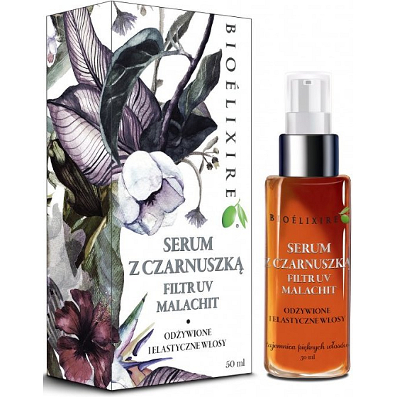 Bioelixire Černucha Sets hair serum for weak, damaged, falling hair 50 ml