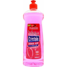 Crystale Rinse Aid Pink Grapefruit & Pomegranate Dishwasher Polish 500 ml