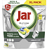 Jar Platinum All in One Lemon Dishwasher Capsules 90 pieces