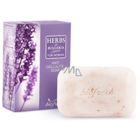BioFresh Herbs of Bulgaria Lavender anti-cellulite soap with lavender oil 100 g