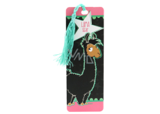Nici ASST Llama star bookmark with fabric pendant 15,5 x 5,5 cm