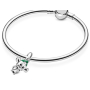 Charm Sterling silver 925 Disney Cinderella - Gus the Mouse, movie bracelet pendant