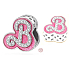 Charm Sterling silver 925 Barbie, bead on bracelet film
