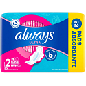 Always Ultra Super Quatro hygienické vložky s křidélky 32 kusů