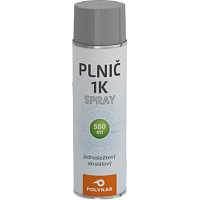 Polykar 1K filler single-component acrylic spray, gray, 500 ml