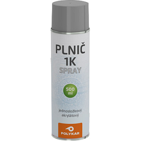 Polykar 1K filler single-component acrylic spray, gray, 500 ml