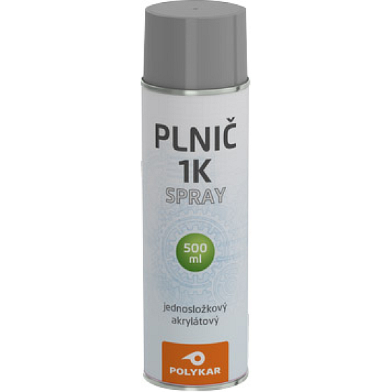 Polykar 1K filler single-component acrylic spray, gray, 500 ml