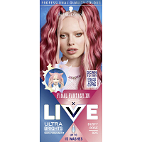 Schwarzkopf LIVE hair color Ultra Brights Smoky Pink 025