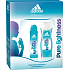 Adidas Pure Lightness deodorant spray 150 ml + shower gel 250 ml, cosmetic set