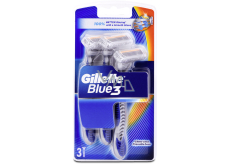 Gillette Blue 3 razors 3-edged for men 3 pieces