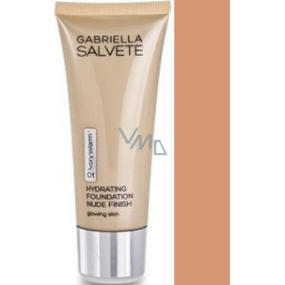 Gabriella Salvete Nude Finish Foundation Makeup 04 Sunset 30 ml