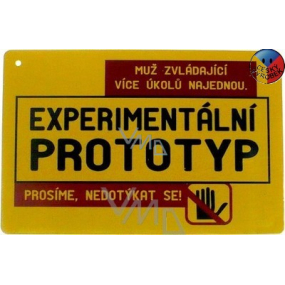 Nekupto Humorous Sign Experimental prototype 15x10 cm 1 piece
