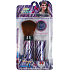EBM Exmon Cosmetic powder brush retractable purple-black 11.5 cm