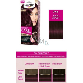 Schwarzkopf Palette Perfect Color Care hair color 711 Deep purple