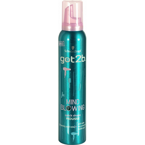 Got2b Mind Blowing Quick Shape Mousse foam hair conditioner 200 ml